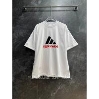 ราคา [️ Channel Daigou] 25SS Balenciaga Balenciaga ฤดูใบไม้ผลิสไตล์ฤดูร้อน Adidas Joint Style เสื้อยืดแขนสั้นสองด้าน (53758994905)