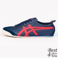 ราคา Onitsuka Tiger Mexico 66 รุ่นยอดนิยม D4J2L-5823 (Poseidon/Classic Red) (671046807)