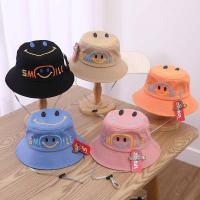 ราคา [พร้อมส่ง] หมวกเด็ก 12เดือน-7ปี รอบหัว:52-54 cm. หมวกบักเก็ต (Bucket) แต่งอิโมจิหน้ายิ้ม smile หมวกแฟชั่นเด็ก (23970511322)