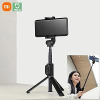 ราคา Original Xiaomi Mijia Mi Zoom Tripod Selfie Sticks with bluetooth Remote Foldable Extendable Monopod for iOS Android (12195733248)