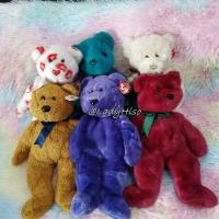 ราคา ของสะสม TY หมีทีวาย 13 นิ้ว Set 4 Beanie Baby ตุ๊กตาหมี ตุ๊กตา Ty teddy bear (8237581010)