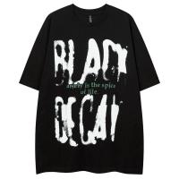 ราคา Europe and the United States street loose fashion brand men and women with dark wind ins super fire cotton students Hara (24195430757)