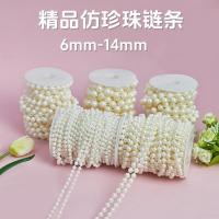 ราคา พร้อมส่ง จาก กทม ไข่มุกแบบสาย ยกม้วน ไข่มุกสวยม้วน ใช้ตกแต่ง diy ไข่มุกราคาส่ง สร้อยไข่มุกเนื้อดี (56402707416)