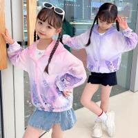 ราคา พร้อมส่งในไทย เสื้อแจ็คเก็ตลำลอง เสื้อกันหนาวเด็ก ผ้าร่ม (ซับในผ้าตาข่าย)กันแดด กันลม ใส่ได้ทั้งปี (เด็กหญิง) (27605582047)