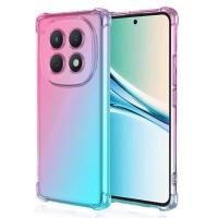 ราคา เคสไล่โทนสีช็อต Xiaomi RedMi Note 15 5G - Rainbow TPU Clear Soft Cover Anti Crack Shock Proof Gradient Blue Pink ยางซิลิโคนใส N155G (53606163861)