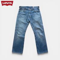 ราคา กางเกงยีนส์มือสอง Levi’s รุ่น 501 Made in Japan เอว 32 ยาว 38 ปลาย 8 เฟดเซอร์ สภาพดี (54107053005)