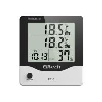 ราคา Elitech เครื่องวัดอุณหภูมิ วัดความชื้นอากาศระบบดิจิตอล รุ่น BT-3 Digital thermometer and Hygrometer (42465907666)