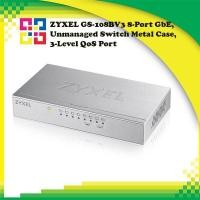 ราคา ZYXEL GS-108BV3 8-Port GbE, Unmanaged Switch Metal Case, 3-Level QoS Port (25931816431)