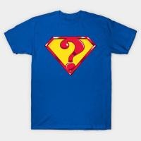 ราคา เสื้อยืด Vintage Super Question T-Shirt แท้ Cotton 100% สีขาว แห้งเร็ว หลวม น่ารัก ใส่สบายๆ (27741151535)