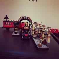 ราคา OEM Harry Potter Hogwarts Express 6060 3D Assembly Model Toy (801 ชิ้น, 75955) (28994278341)