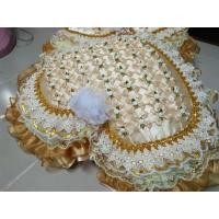ราคา หมอนหัวใจ หมอนงานแต่งงาน หมอนรองแขนรับไหว้ หมอนรับไหว้งานแต่ง หมอนหัวใจงานแต่งขนาด20นิ้ว คู่ละ1300ค่ะ ใส่นุ่นพร้อมใช้งาน (5159165771)