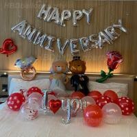 ราคา ลูกโป่งครบรอบHappy Anniversary ป้ายAnniversary, Marry Me, I Love You, Bride to be, Happy Wedding ลูกโป่งจัดห้องหองานแต่ง (29064228079)