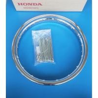 ราคา 06446-KVG-306/44701-KVG-900วงล้อหน้าแท้พร้อมซี่ลวด1ชุด HONDA SCOOPYI, CLICK,AIR BLADE,และรุ่นอื่นๆ จำนวน1ชุด (22757557715)