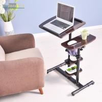 ราคา Mylazydesk โต๊ะวางโน๊ตบุ๊ค (รุ่น01-2 สีไม้เข้ม60cm) โต๊ะข้างเตียง โต๊ะข้างโซฟา (1137338451)