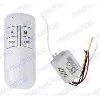 ราคา สวิทซ์รีโมท รีโมทสวิทซ์ปิดเปิด 2 ช่อง ควบคุมสวิทซ์ไฟ AC 220V Wireless Remote Control Switch (9074848493)