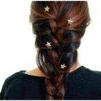 ราคา กิ๊บเกลียว รูปดาวสีทอง มินิมอล สไตล์เกาหลีราคาชิ้่นละ5บาท (9044085079)