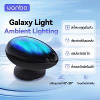 ราคา Wanbo EVA Galaxy Light โคมไฟโปรเจคเตอร์ โคมไฟดาว ไฟตกแต่งห้อง ลำโพง 3W Bluetooth 5.0 White Noise ช่วยการนอนหลับ (24226498822)
