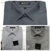ราคา KEMEJA เสื้อเชิ้ตแขนสั้นผู้ชายปกติสีเทาเข้มและสีเทาอ่อน รหัสสีเทา 1 สีเทา 6 (26915217326)