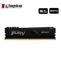 ราคา RAM (หน่วยความจำ) KINGSTON FURY BEAST DDR4 (BLACK) (KF432C16BB/16)16GB (16GBx1) DDR4 3200MHz (11798732634)