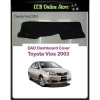 ราคา DAD ฝาครอบแดชบอร์ดกันลื่นสําหรับ Toyota Vios 2003-2006 (ไม่มีโลโก้ DAD) (18089143215)
