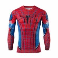 ราคา เสื้อยืดจักรยานแขนยาว SPIDERMAN สีแดง (Pre-Order) (1729643405)