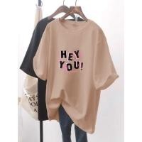 ราคา OVERSIZE ผู้หญิงเสื้อยืด/UNISEX DISTRO เสื้อยืด/OVERSIZE เสื้อยืดเกาหลี/OVERSIZE HEY YOU เสื้อยืด (57852938906)