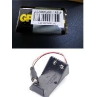 ราคา รางถ่าน9V แบบมีสายไฟดำแดงDC+ถ่านGP 9Vแท้ สำหรับงานเชื่อมต่อ (27363908209)