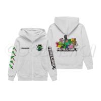 ราคา 2026 ใหม่ล่าสุดเกม MINECRAFT KIDS ZIPPER HOODIE JACKET / MINECRAFT HOODIE (47405677355)