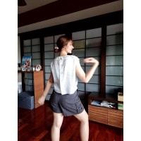 ราคา Sabai Jai Atelier เสื้อแบรนด์ George Rech Paris สีขาว เสื้อสไตล์ลูกคุณ มือสอง (22902551916)