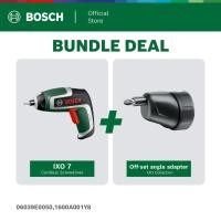 ราคา BOSCH ชุดสุดคุ้ม สว่าน IXO7 3.6V และ ชุด IXO Collection - Off-set angle attachment (51405757250)