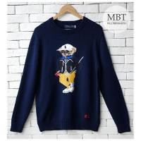 ราคา POLO RALPH LAUREN POLO BEAR COTTON-BLEND SWEATER #SWEATER #ของแท้100% (18584754633)