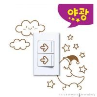 ราคา วอลล์สติ๊กเกอร์ GDT-703 พระจันทน์ดวงดาว (เรืองแสง) (4420420882)