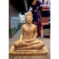 ราคา พระพุทธรูปปางมารวิชัย หน้าตัก12นิ้ว พระบูชาปางมารวิชัยไม้สักทองแกะสลัก (18862319835)