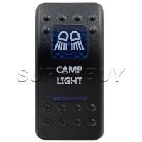 ราคา CAMP LIGHT 5Pin 12V 20A Blue LED กันน้ํารถสวิทช์บาร์ ARB Push Rocker Toggle สวิทช์ไฟ LED Swithes (40817736347)