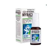 ราคา มายบาซิน สเปรย์พ่นคอ สูตรไม่มีน้ำตาล ไซริทอล 15 มล. (แพ็ค 1 ขวด) MyBacin Trospray Xylitol Sugar Free 15ml. (26133232663)
