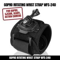ราคา Rotating WRIST STRAP MOUNT 360 WFS-240 สําหรับ GOPRO SJCAM ACTION SPORTS CAMERA (28433229795)