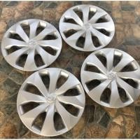 ราคา ทำสี มือ2 Yaris Ativ ฝาครอบกะทะล้อ ขอบ 14 นิ้ว Wheel cover size 14 inch Toyota โตโยต้า ยาริส เอทีฟ ฝาล้อ ฝากะทะ (6349322769)
