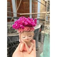 ราคา แจกันมินิสาวดอกไม้เด็กสําหรับตกแต่งห้องที่สวยงามปลูกหินโลตัสทํากล่องปากกาเปิดของขวัญวันเกิด (24930808715)