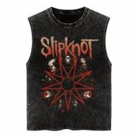ราคา Psycho Crucify "Slipknot" เสื้อยืดแขนกุดขนาดใหญ่ | ล้างหิน | เสื้อยืดโอเวอร์ไซส์ | วินเทจ วินเทจ วินเทจ วินเทจ | ท็อปส์ | เสื้อยืดวง (41771108102)
