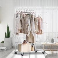 ราคา InnHome ราวตากผ้า ราวแขวนผ้า 3in1 บาร์คู่ 2 ระดับ ราวตากผ้าเหล็กอเนกประสงค์ รับน้ำหนักได้มาก 100Kg ขนาด 157x50x80cm ราวตากผ้ามีล้อ รุ่น 088Y (5840591524)