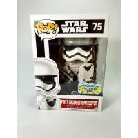 ราคา FUNKO POP STAR WARS FIRST ORDER STORMTROOPER 75 CONVENTION EXCLUSIVE 2016 ของแท้ 100% (6127351543)