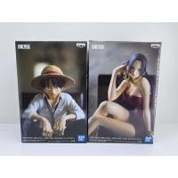 ราคา โมเดลฟิกเกอร์จากการ์ตูนเรื่องวันพีช Banpresto วันพีชมือ1 งานนั่งพร้อมโซฟา ลูฟี่+โบอา (17776487374)