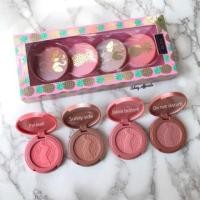 ราคา (พร้อมส่ง แท้ 100% ) Tarte flushed & fabulous deluxe amazonian clay blush set 4 ชิ้น (1784791911)