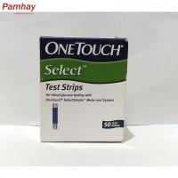 ราคา One Touch Select Simple Test Strips สำหรับตรวจระดับน้ำตาลในเลือด จำนวน 50 แผ่น (54109090026)