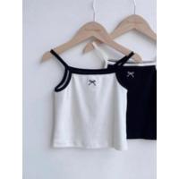 ราคา เสื้อกล้ามเด็กผู้หญิง Dapper Darling - เสื้อกล้ามริบบิ้นเด็กผู้หญิงแฟชั่นเกาหลี (52953917670)