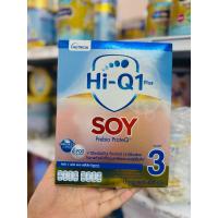 ราคา hiq1 plus soy ไฮคิว ซอย (Hi-Q Soy) ขนาด 400 กรัม สูตร 3 สำหรับหนึ่งปีขึ้นไปและเด็กแพ้โปรตีนนมวัว (41108720525)