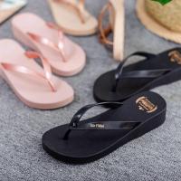 ราคา ลดกระหน่ำรองเท้าแตะแฟชั่น รองเท้าแตะผู้หญิง ต่างหูหนีบ มี 3 สี. (13432999543)