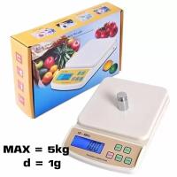 ราคา เครื่องชั่งน้ำหนัก Digital balance scale 5kg ความละเอียด 1g SF-400A (2473318983)