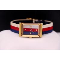 ราคา Gucci G-Frame Mother of Pearl Dial Ladies Nylon Watch (57802781991)