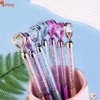 ราคา WATTLEUG ปากกาคริสตัล, ของขวัญนักเรียนโลหะ Big Diamond, สี Rancom สํานักงานวัสดุของขวัญปากกาเพชร (28794654063)